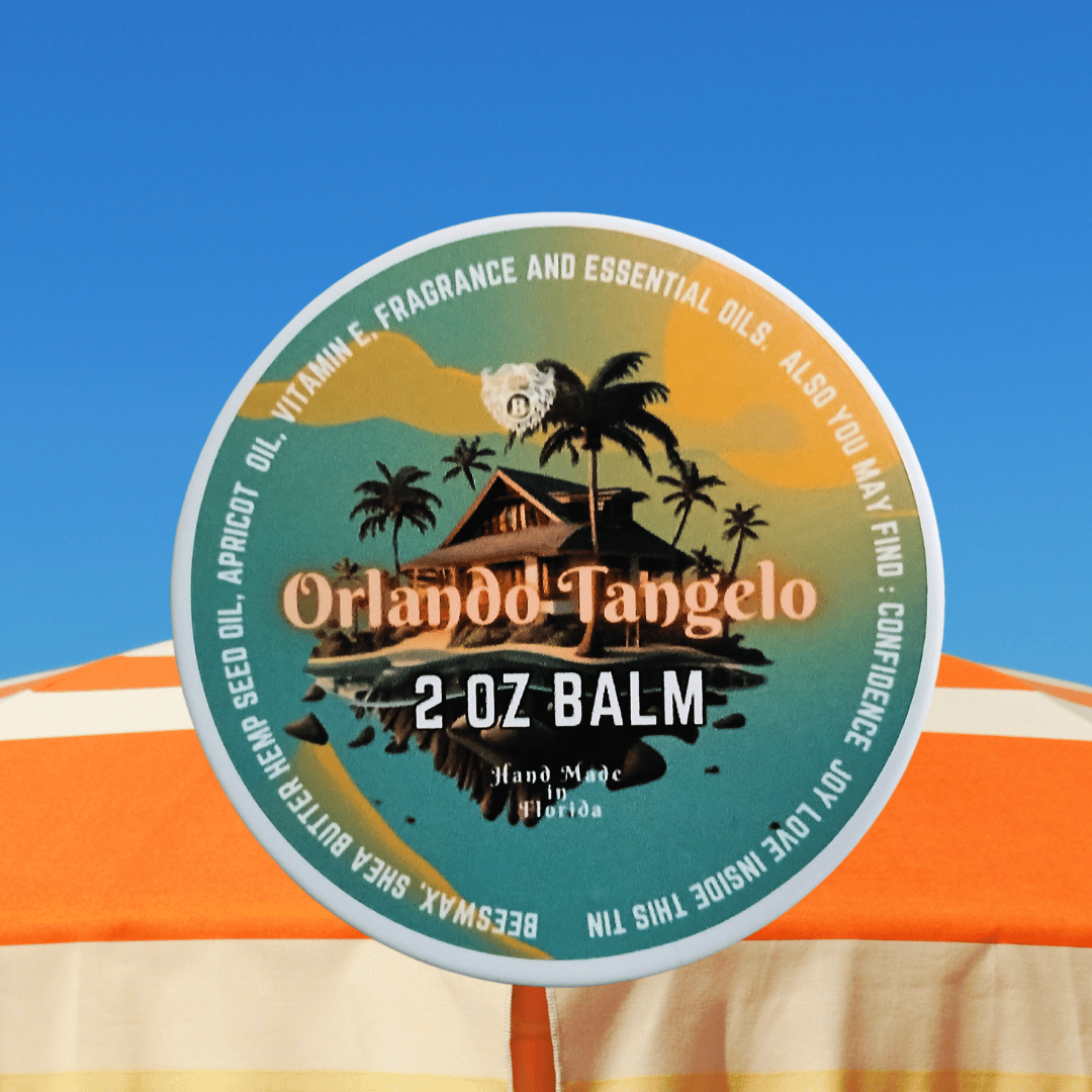 Orlando Tangelo - Beard Balm - Tart Oranges Delicate Jasmine Earthy Pine