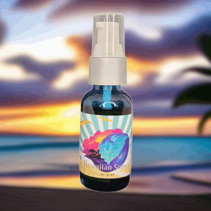 Hawaiian Sunset - Beard Oil - Tropical Fruits Island Flowers Hint of Vanilla - Beach Bum Beards Care