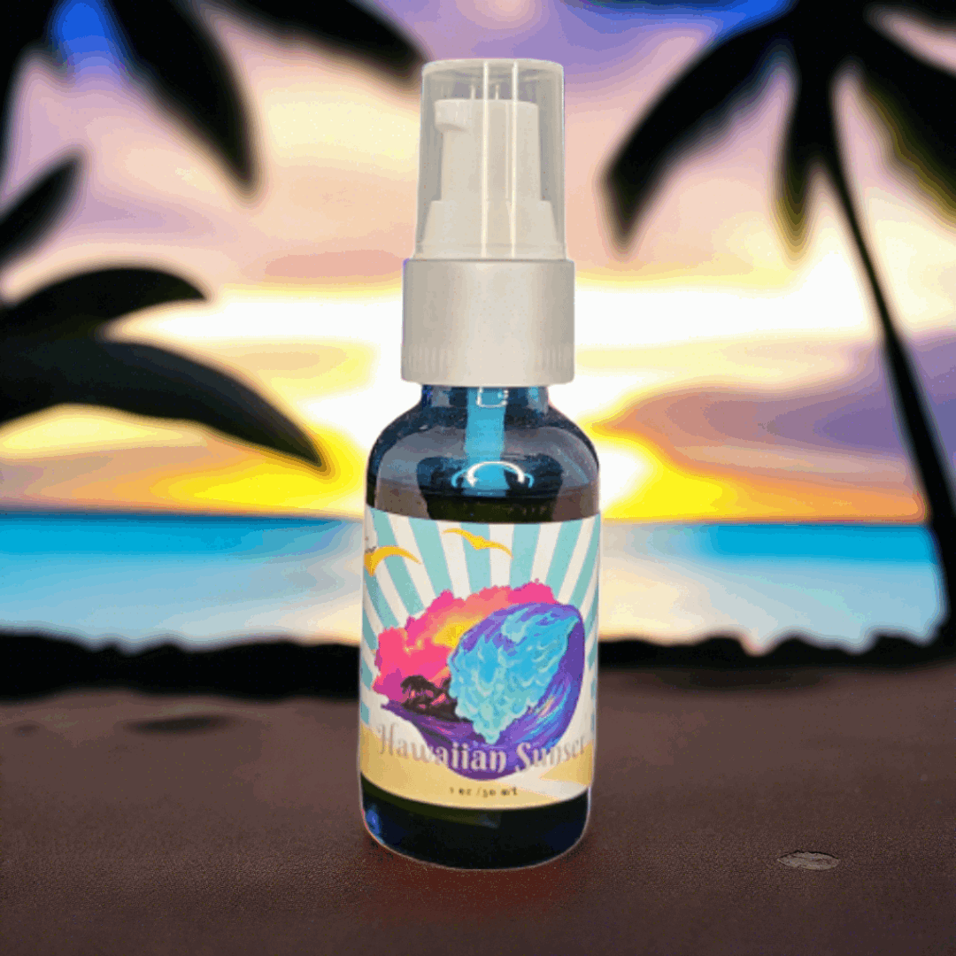 Hawaiian Sunset - Beard Oil - Tropical Fruits Island Flowers Hint of Vanilla - Beach Bum Beards Care