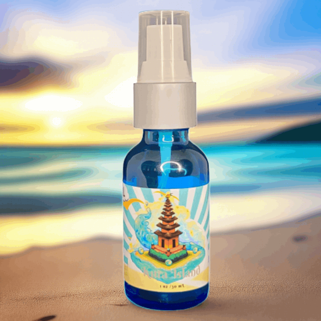 Kuta Island - Beard Oil - Fresh Green Tea Earthy Cloves Sweet Mango - Beach Bum Beards Care