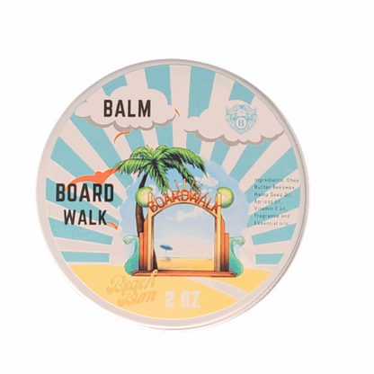 Board Walk - Beard Balm - Tart Lime Earthy Teatree - Beach Bum Beards Care