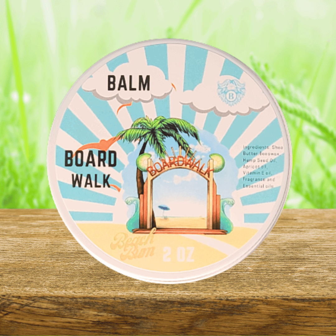 Board Walk - Beard Balm - Tart Lime Earthy Teatree - Beach Bum Beards Care