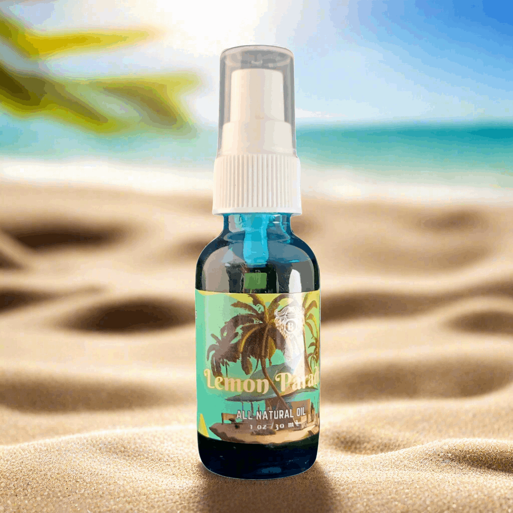 Lemon Paradise- Beard Oil - Sweet Lemon Light Muguet Green herbaceous