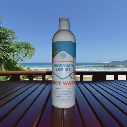 Hawaiian Sunset -Body Wash - Tropical Fruits Island Flowers Hint of Vanilla