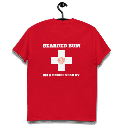 Beach Bum Beards Guard (Red) T-Shirt