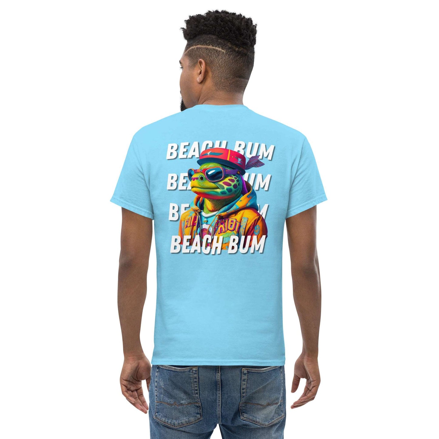 Beach Bum Beards Turtle Vibes T-Shirt