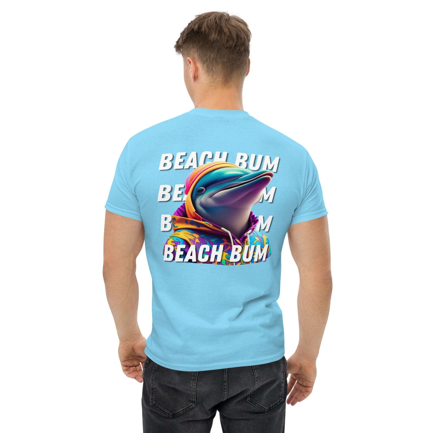 Beach Bum Beards Dolphin Vibes T-Shirt