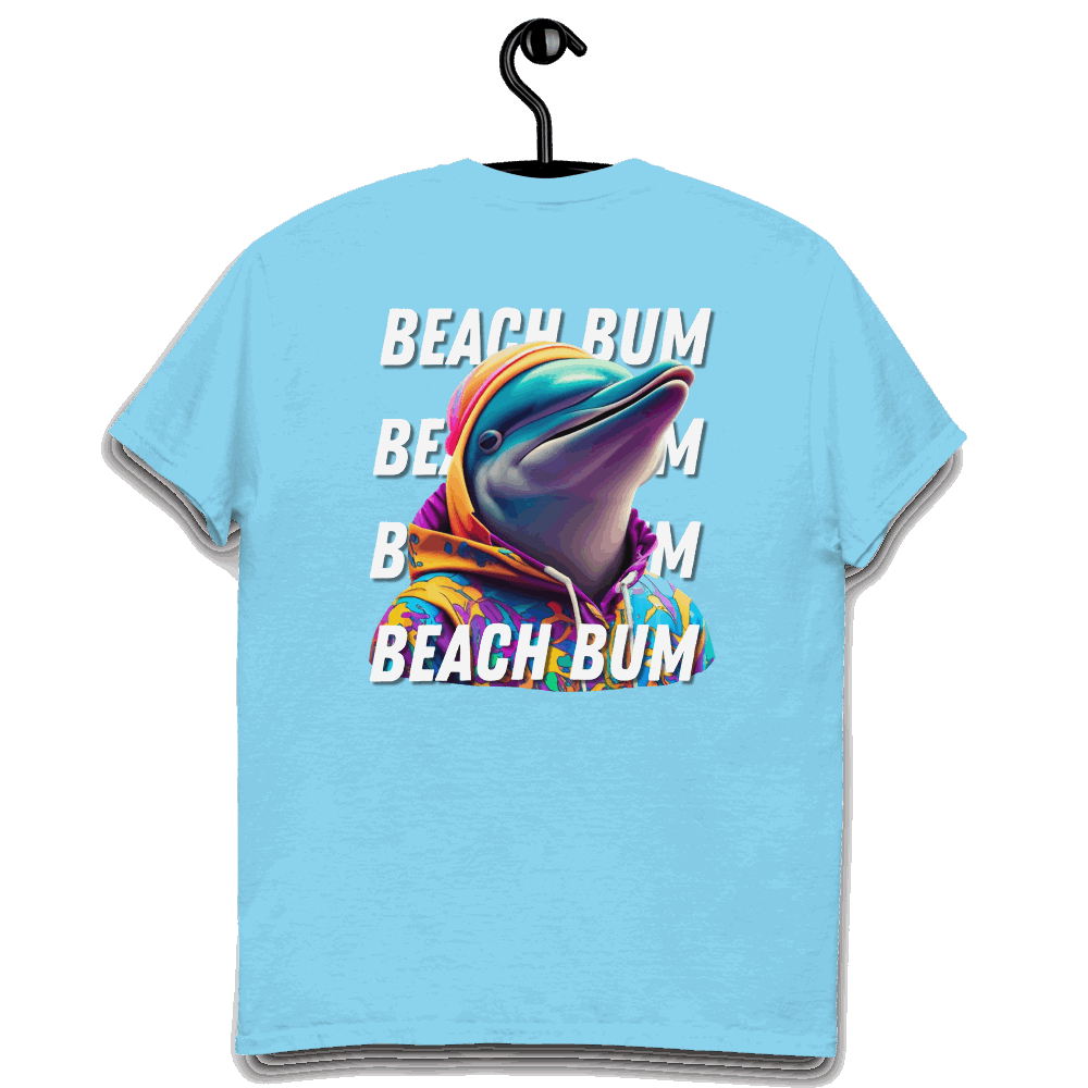 Beach Bum Beards Dolphin Vibes T-Shirt