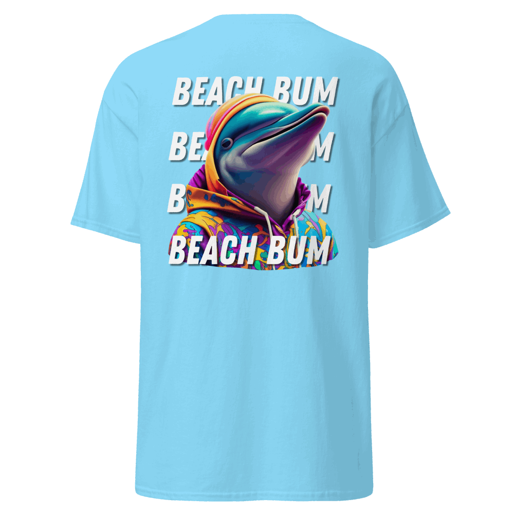 Beach Bum Beards Dolphin Vibes T-Shirt