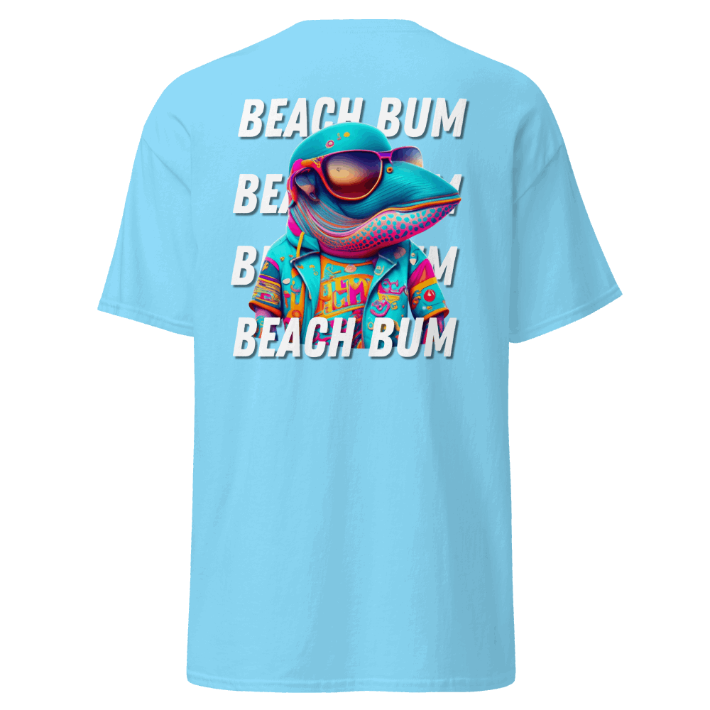 Beach Bum Beards Whale Vibes T-Shirt