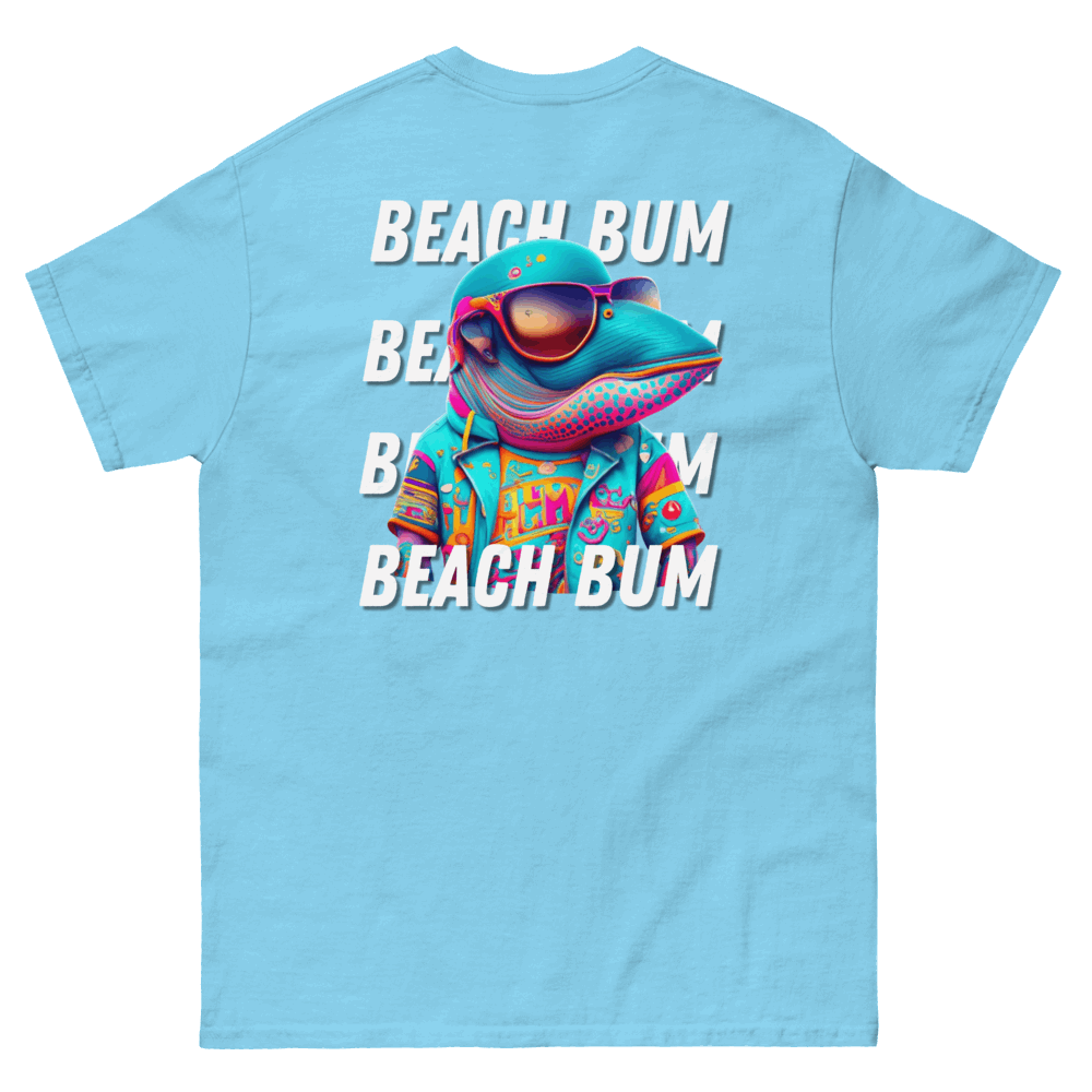 Beach Bum Beards Whale Vibes T-Shirt