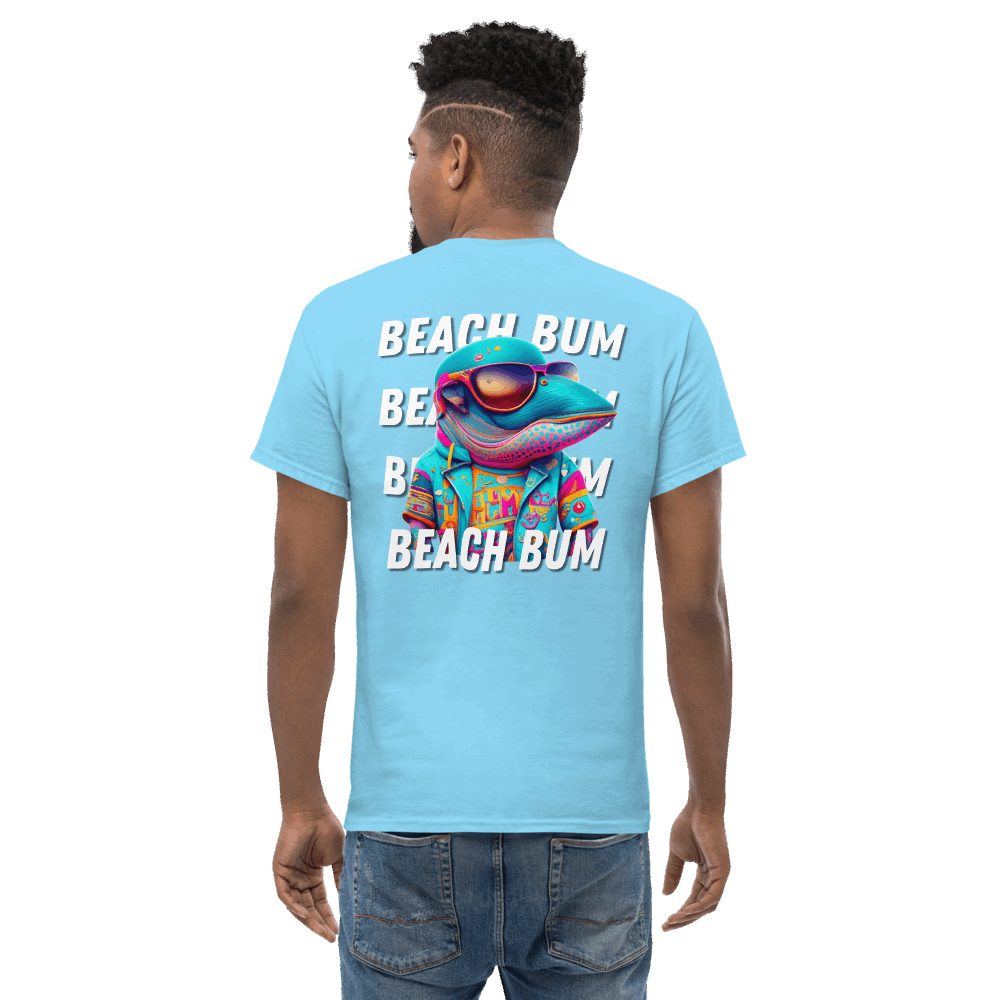 Beach Bum Beards Whale Vibes T-Shirt