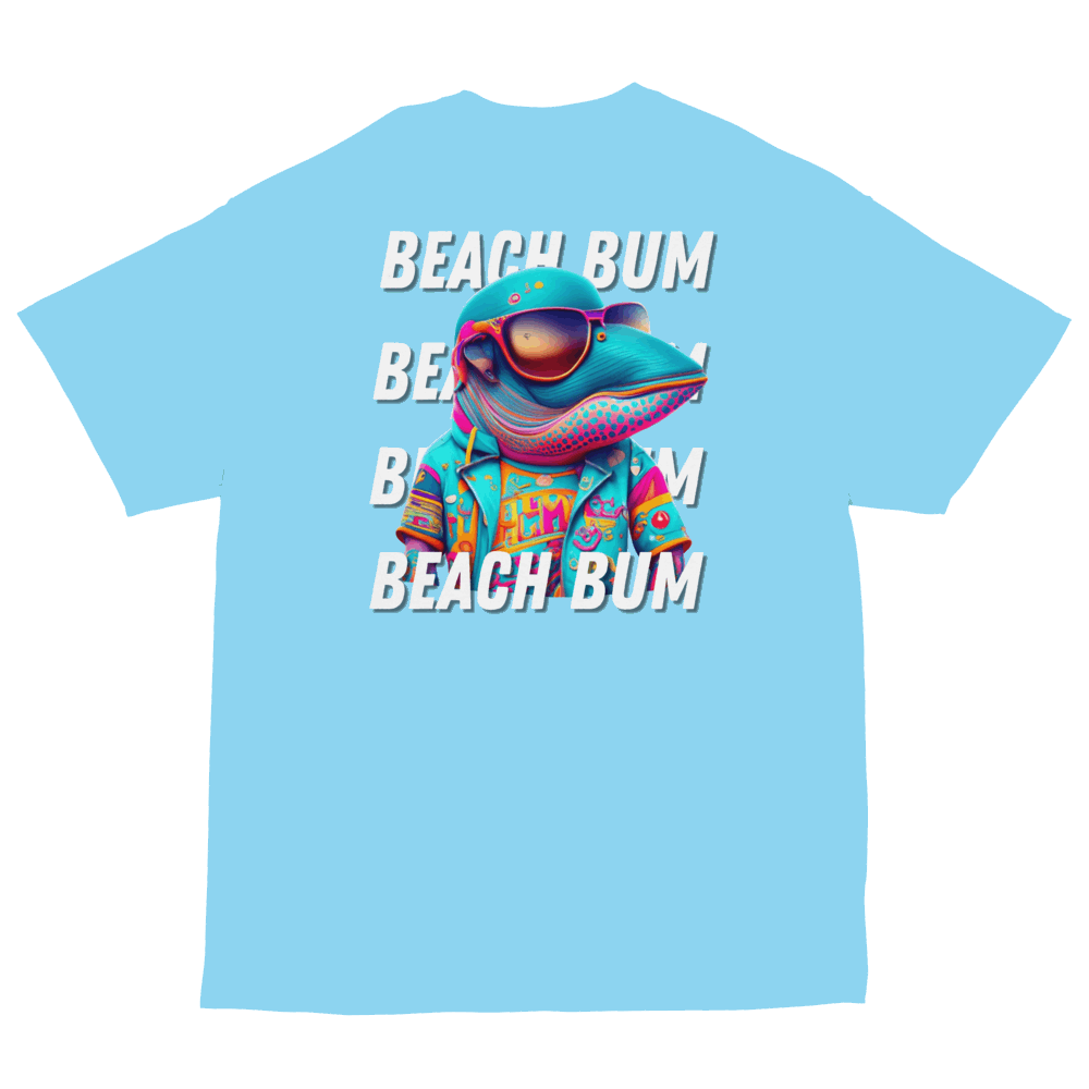 Beach Bum Beards Whale Vibes T-Shirt