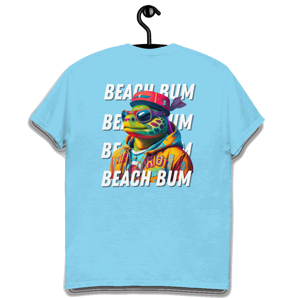 Beach Bum Beards Turtle Vibes T-Shirt