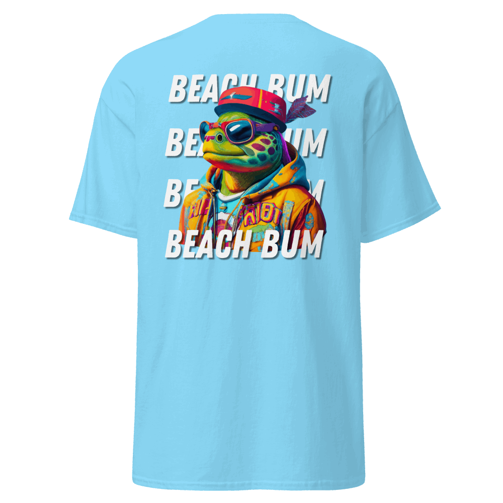 Beach Bum Beards Turtle Vibes T-Shirt