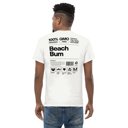 Beach Bum Facts (White) T-Shirt